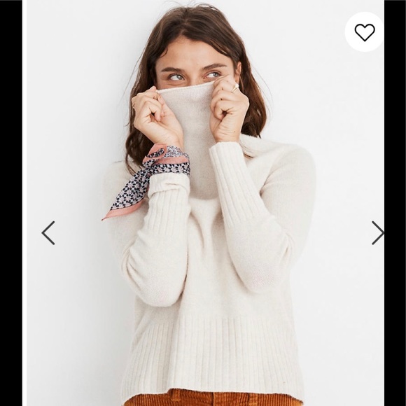 Madewell Inland Coziest Yarn Turtleneck Sweater - Picture 4 of 8